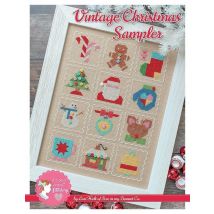 Lori Holt Cross Stitch Pattern Vintage Christmas Sampler