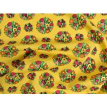 Storrs London Egyptian Cotton Lawn Fabric Yellow
