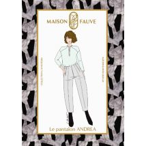 Maison Fauve Paper Sewing Pattern Andrea Trousers