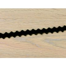 May Arts Velvet Zig Zag Ribbon Dark Green
