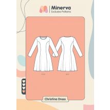 Minerva Exclusive Paper Sewing Pattern Christina Dress