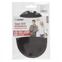 Marbet Velvet Cord Patches Dark Brown