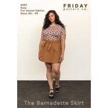 Friday Pattern Company Paper Sewing Pattern Bernadette Skirt