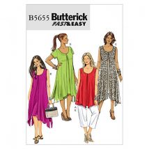 Butterick Paper Sewing Pattern 5655