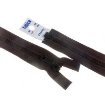 YKK Vislon Chunky Open End Zips Brown