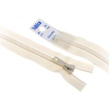YKK Vislon Chunky Open End Zips Cream