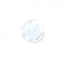 Crendon Round Pearlescent Buttons (Value Pack) Light Blue