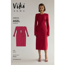 Vikisews Paper Sewing Pattern Asel Dress