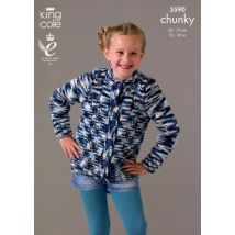 King Cole Magnum Knitting Pattern 3590