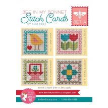 Lori Holt Cross Stitch Pattern Stitch Cards Set A