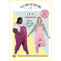 Tilly and the Buttons Paper Sewing Pattern Erin Dungarees
