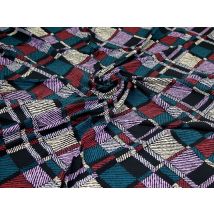 John Kaldor Fernando Viscose Challis Fabric Lilac