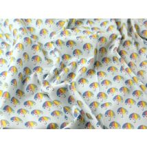 John Louden 100% Cotton Poplin Fabric Blue