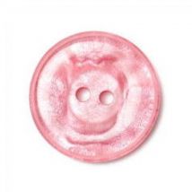 Crendon Round Pearlescent Buttons (Value Pack) Pink