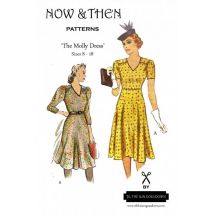 Now and Then Patterns Paper Sewing Pattern The Molly Dress