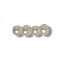 Trimits Round Pearl Beads (Value Pack of 5) Cream