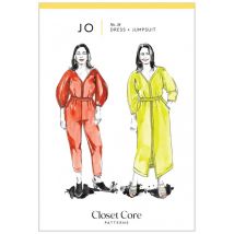 Closet Core Patterns Paper Sewing Pattern Jo Dress & Jumpsuit