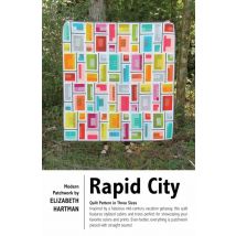 Elizabeth Hartman Quilting Pattern Rapid City Modern Patchwork Quilt