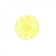 Crendon Round Floral Buttons (Value Pack) Yellow