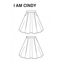 I AM Paper Sewing Pattern Kids Cindy Skirt