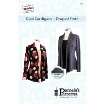 Pamelas Patterns Paper Sewing Pattern Draped Front Cool Cardigans