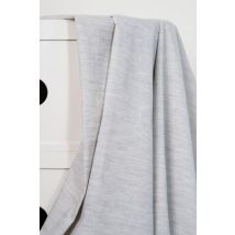 Atelier Brunette Raised Weave Cotton Woven Velvet Fabric Stone Ivory