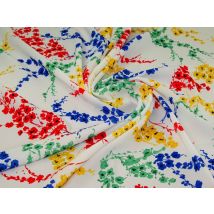 John Kaldor Liza Georgette Fabric White