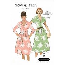Now and Then Patterns Paper Sewing Pattern The Hepburn Shirtwaister