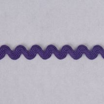 Essential Trimmings Ric Rac Trim (Value Roll) Purple