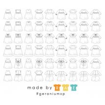 Made By Rae Geranium Dress Expansion Pack