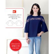 Liesl + Co Paper Sewing Pattern Afternoon Tea Blouse