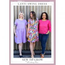 Sew To Grow Paper Sewing Pattern Lanti Swing Dress