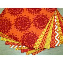 Camelot Fabrics Stiff Felt Fabric Oranges