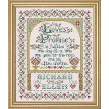 Design Works Loves Promise Counted Cross Stitch Kit