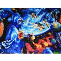 Timeless Treasures 100% Cotton Poplin Fabric Blue