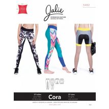 Jalie Paper Sewing Pattern 3462 Core Tights & Shorts