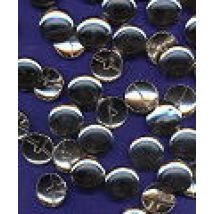 Hemline Metal Self Cover Buttons Silver