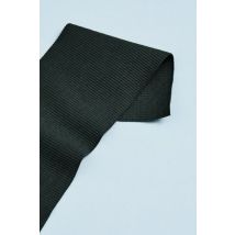 Mind The MAKER Organic Cotton Rib Stretch Knit Fabric Dark Green