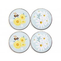 Sew Easy Fabric Pattern Weights Tin Gift Set Daisy