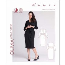 Named Clothing Paper Sewing Pattern Olivia Wrap Dress