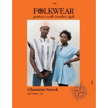 Folkwear Patterns Paper Sewing Pattern Ghanaian Top & Dress