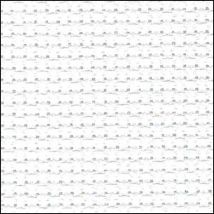 Stitch Garden Aida 11 HPI Cross Stitch Fabric White