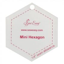 Sew Easy Mini Hexagon Quilting Template