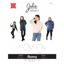 Jalie Paper Sewing Pattern 4024 Romy Sweater & Tunic