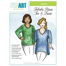 Fit For Art Paper Sewing Pattern Tabula Rasa Knits Tee & Tunic