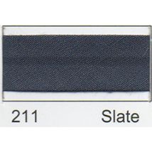 Essential Trimmings Polycotton Bias Binding Tape Slate Grey