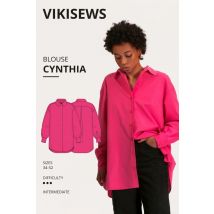 Vikisews Paper Sewing Pattern Cynthia Blouse