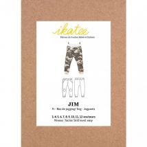 Ikatee Paper Sewing Pattern Kids Jim Jogpants