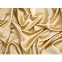 Minerva Core Range Aesha Satin Fabric Gold