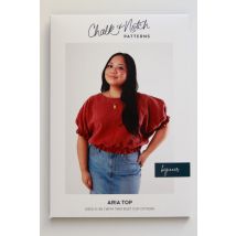 Chalk and Notch Paper Sewing Pattern Aria Top